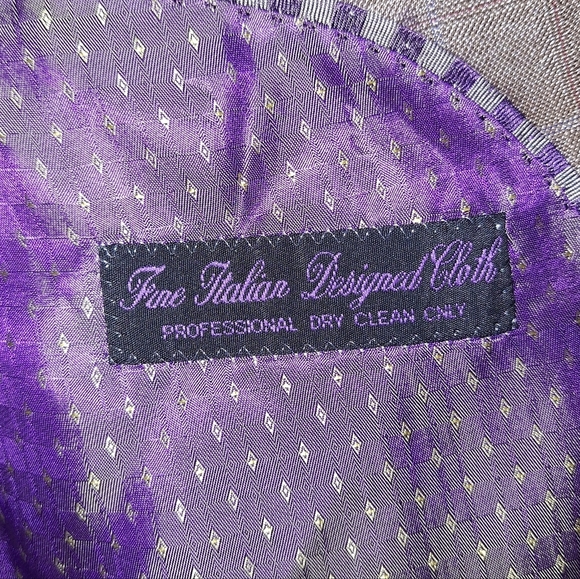 Earvin "Magic" Johnson Men's Blue Thread Accents Blazer In A Size 40R. EUC. - Picture 4 of 10